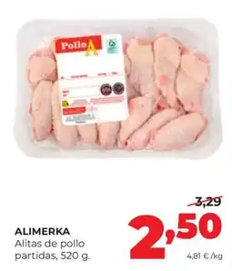 Alimerka Alimerka alitas de pollo partidas oferta