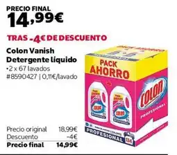 Costco Colon - detergente líquido oferta
