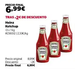 Costco Heinz - ketchup oferta