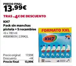 Costco Kh7 - pack sin manchas pistola + 5 recambios oferta