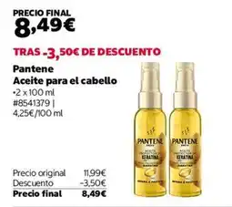 Costco Pantene - aceite para el cabello oferta