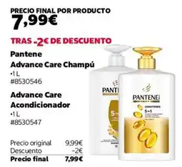 Costco Pantene - advance care champu oferta
