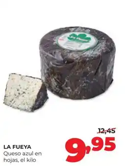 Alimerka La Fueya Queso azul en hojas oferta