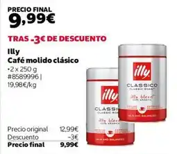Costco Illy - café molido clasico oferta