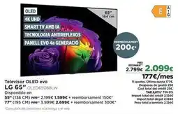 El Corte Inglés Lg - televisor oled evo oferta