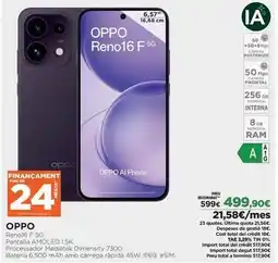El Corte Inglés Oppo - reno f5g oferta