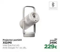 El Corte Inglés One - projector portátil oferta