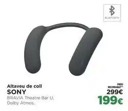 El Corte Inglés Sony - altaveu de coll oferta