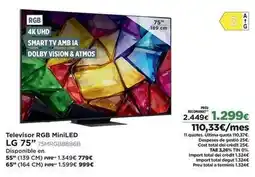 El Corte Inglés Lg - televisor rgb miniled oferta