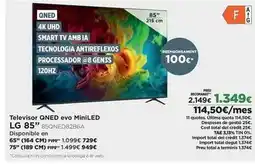 El Corte Inglés Lg - televisor qned evo miniled oferta