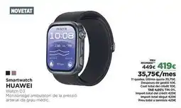 El Corte Inglés Huawei - smartwatch oferta