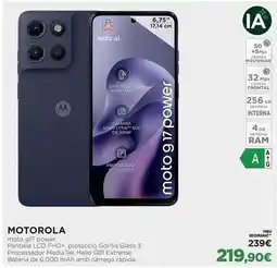 El Corte Inglés Motorola - moto moto 97 power oferta