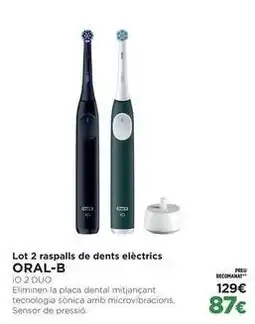 El Corte Inglés Oral b - lot 2 raspalls de dents electrics oferta