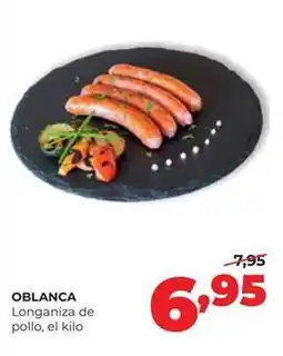 Alimerka Oblanca - longaniza de pollo oferta