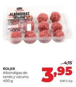 Alimerka Roler - albondigas de cerdo y vacuno oferta