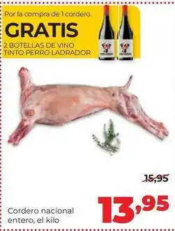 Alimerka Cordero nacional entero oferta