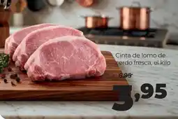 Alimerka Cinta de lomo de cerdo fresca oferta