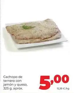 Alimerka Cachopo de ternera con jamón y queso oferta