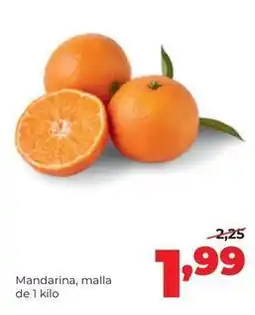 Alimerka Mandarina, malla oferta