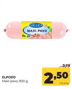 Alimerka Elpozo - maxi pavo oferta
