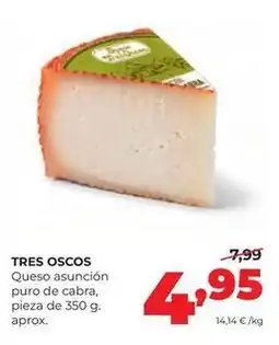 Alimerka Tres oscos - queso asuncion puro de cabra oferta