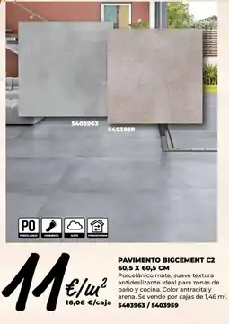 BigMat Pavimento Bigcement C2 oferta