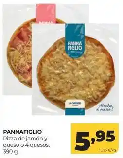 Alimerka Pizza de jamon y queso oferta