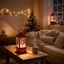 BricoCentro Farolillo rojo con led oferta