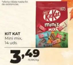 Alimerka Kit Kat mini mix oferta