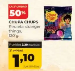 Alimerka Chupa Chups piruleta stranger things oferta