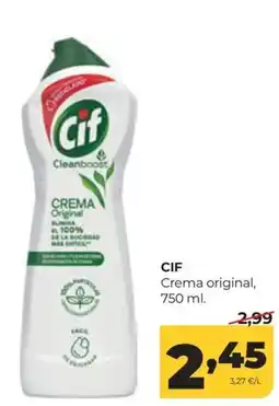Alimerka Cif crema original oferta