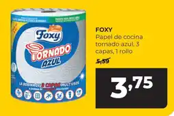 Alimerka Foxy papel de cocina tornado azul oferta