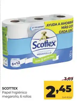 Alimerka Scottex papel higiénico megarollo oferta