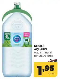Alimerka Nestlé Aquarel oferta