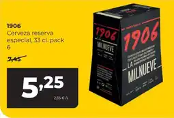 Alimerka 1906 cerveza reserva especial oferta