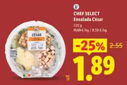 Lidl Chef Select Ensalada César oferta