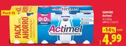 Lidl Danone Actimel oferta