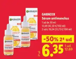 Lidl Garnier sérum antimanchas oferta