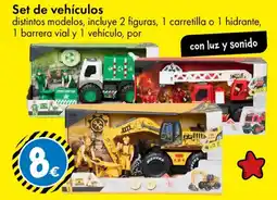 TEDi Set de vehículos oferta