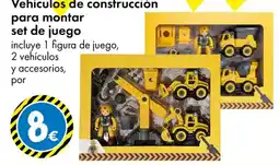 TEDi Vehículos de construcción para montar set de juego oferta