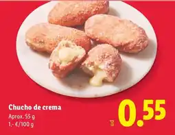 Lidl Chucho de crema oferta