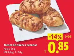 Lidl Trenza de nueces pecanas oferta