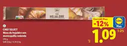 Lidl Chef Select Masa de hojaldre con mantequilla redonda oferta