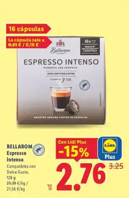Lidl Bellarom espresso intenso oferta