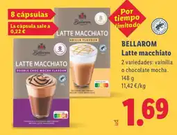 Lidl Bellarom latte macchiato oferta