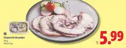Lidl Carpaccio de pulpo oferta