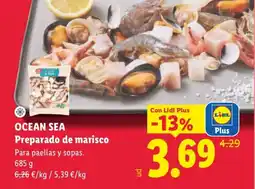 Lidl Ocean Sea preparado de marisco oferta