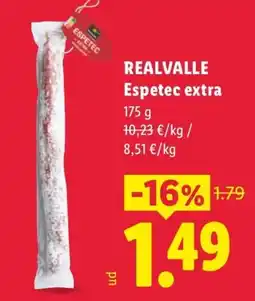 Lidl Realvalle Espetec extra oferta
