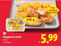 Lidl Pollo nuggets de pollo oferta