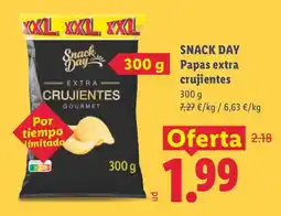 Lidl Snack Day papas extra crujientes oferta